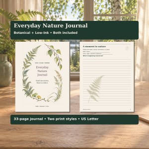 Everyday Nature Journal product preview