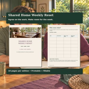 Shared Household Planner product preview